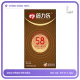 Bao Cao Su Size Lớn HBM 58mm Superman Siêu Hộp 10 Cái chính hãng - siêu mỏng 0.05mm, siêu mỏng, nhiều gel bôi trơn - giao hàng che tên kín đáo
