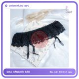 Kẹp Vớ Ren chính hãng - phối ren, chất vải mềm mát, đường may tỉ mỉ - giao hàng che tên kín đáo