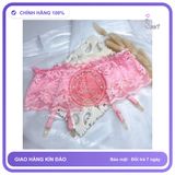 Kẹp Vớ Ren Trơn chính hãng - phối ren, chất vải mềm mát, đường may tỉ mỉ - giao hàng che tên kín đáo
