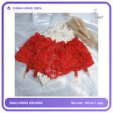 Kẹp Vớ Ren Trơn chính hãng - phối ren, chất vải mềm mát, đường may tỉ mỉ - giao hàng che tên kín đáo