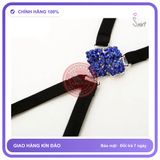 Dây Áo Lót Chéo Nhấn Hạt chính hãng - co giãn thoải mái, chất vải mềm mát, đường may tỉ mỉ - giao hàng che tên kín đáo