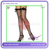 Vớ Lưới Thắt Nơ Đùi chính hãng - chất vải mềm mát, đường may tỉ mỉ, tôn dáng quyến rũ - giao hàng che tên kín đáo