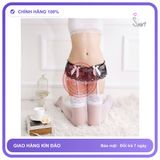 Kẹp Vớ Ren 2 Tầng Đính Nơ chính hãng - phối ren, co giãn thoải mái, set đầy đủ phụ kiện - giao hàng che tên kín đáo
