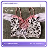 Váy Ngủ Hai Dây Cột Dây Quyến Rũ chính hãng - co giãn thoải mái, chất vải mềm mát, đường may tỉ mỉ - giao hàng che tên kín đáo