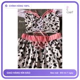 Váy Ngủ Hai Dây Cột Dây Quyến Rũ chính hãng - co giãn thoải mái, chất vải mềm mát, đường may tỉ mỉ - giao hàng che tên kín đáo