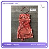 Váy Ngủ Dây Rút Quyến Rũ chính hãng - set đầy đủ phụ kiện, chất vải mềm mát, đường may tỉ mỉ - giao hàng che tên kín đáo