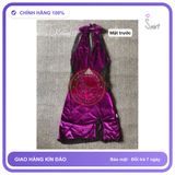 Váy Ngủ Nhung Tím Quyến Rũ chính hãng - chất vải mềm mát, đường may tỉ mỉ, tôn dáng quyến rũ - giao hàng che tên kín đáo