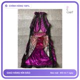 Váy Ngủ Nhung Tím Quyến Rũ chính hãng - chất vải mềm mát, đường may tỉ mỉ, tôn dáng quyến rũ - giao hàng che tên kín đáo