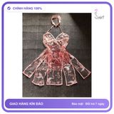 Váy Cosplay Sườn Xám Thêu Cành Hoa Đồ Ngủ Quyến Rũ chính hãng - chất vải mềm mát, đường may tỉ mỉ, tôn dáng quyến rũ - giao hàng che tên kín đáo