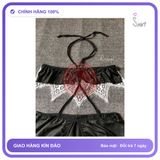 Váy Cosplay Thư Ký Phối Ren Quyến Rũ chính hãng - chất vải mềm mát, đường may tỉ mỉ, tôn dáng quyến rũ - giao hàng che tên kín đáo