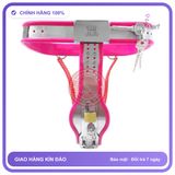 Đai Trinh Tiết Nữ Thép Không Gỉ Viền Silicone chính hãng - 7 nấc rung, silicone y tế, chất liệu an toàn cho da - giao hàng che tên kín đáo