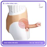Dương Vật Giả Jiuai Silicon Liền Quần Rỗng Ruột chính hãng - kích thước 142mmx35mm, silicone mềm mại, chất liệu an toàn cho da - giao hàng che tên kín đáo