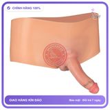 Quần Silicon Dương Vật Giả 15cm Dành Cho Les chính hãng - sạc USB, chống nước, silicone y tế - giao hàng che tên kín đáo