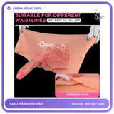 Dương Vật Giả Liền Quần 13cm Nâng Mông Dành Cho Les chính hãng - sạc USB, chống nước, silicone y tế - giao hàng che tên kín đáo