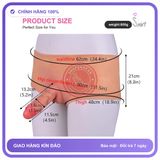 Dương Vật Giả Liền Quần 13cm Nâng Mông Dành Cho Les chính hãng - sạc USB, chống nước, silicone y tế - giao hàng che tên kín đáo
