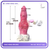Dương Vật Giả Bắn Tinh YOGY Rung 10 Chế chính hãng - 10 chế độ rung, silicone mềm mại, chất liệu an toàn cho da - giao hàng che tên kín đáo