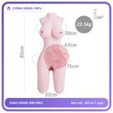 Bán Thân 16Kg Có Nhiệt Độ Cực Phê chính hãng - có sưởi ấm, silicone mềm mại, chất liệu an toàn cho da - giao hàng che tên kín đáo