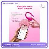 Trứng Rung Lovense Lush Mini chính hãng - sạc từ tính, điều khiển từ xa, chống nước - giao hàng che tên kín đáo