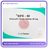 Thuốc Cường Dương Sife 50mg chính hãng - chất liệu an toàn cho da, dễ vệ sinh, êm ái khi dùng - giao hàng che tên kín đáo