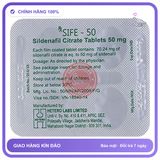 Thuốc Cường Dương Sife 50mg chính hãng - chất liệu an toàn cho da, dễ vệ sinh, êm ái khi dùng - giao hàng che tên kín đáo