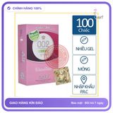 Bao Cao Su HA 0.02 Gia Đình Hộp 100 Cái chính hãng - siêu mỏng 0.01mm, siêu mỏng, nhiều gel bôi trơn - giao hàng che tên kín đáo