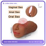 Âm Đạo Giả SIlicon Hai Đầu Mini Đa Năng Cho Nam chính hãng - rung êm không tiếng động, chống nước, silicone mềm mại - giao hàng che tên kín đáo