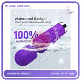 Chày Rung Massage 10 Chế Độ Nhỏ Gon Size Du Lịch chính hãng - 10 chế độ rung, sạc usb, rung êm không tiếng động - giao hàng che tên kín đáo