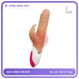 Dương Vật Giả Rung Ngoáy Siêu Mạnh Indulge chính hãng - 3 tốc độ rung, sạc USB, silicone mềm mại - giao hàng che tên kín đáo
