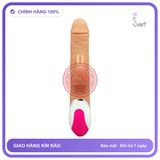 Dương Vật Giả Rung Ngoáy Siêu Mạnh Indulge chính hãng - 3 tốc độ rung, sạc USB, silicone mềm mại - giao hàng che tên kín đáo