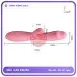Dương Vật Giả Pretty Love Snappy Sạc chính hãng - 30 chế độ rung, sạc USB, silicone mềm - giao hàng che tên kín đáo