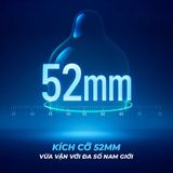 Bao cao su Shell Invisible - Siêu mỏng, chống tuột, hương vani - Hộp 10 cái