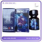 Popper Captain American 10ml Chính Hãng - chai 10ml, hương dịu không nồng, hàng chuẩn nhập khẩu - giao hàng che tên kín hàng có sẵn