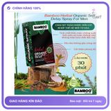 Chai Xịt USA Bamboo Herbal Organic Delay Spray For 5ml chính hãng - kéo dài thời gian, thấm nhanh không nhờn rít, dùng trước khi quan hệ hàng có sẵn