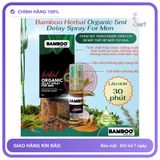 Chai Xịt USA Bamboo Herbal Organic Delay Spray For 5ml chính hãng - kéo dài thời gian, thấm nhanh không nhờn rít, dùng trước khi quan hệ hàng có sẵn