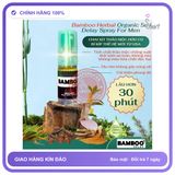 Chai Xịt USA Bamboo Herbal Organic Delay Spray For 5ml chính hãng - kéo dài thời gian, thấm nhanh không nhờn rít, dùng trước khi quan hệ hàng có sẵn