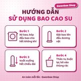 Bao cao su cấp gân 3D gợn sóng Juncai Dynamic 001 - Hộp 10 cái