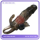 Bao Cao Su Đôn Dên Rung 2 Đầu Có chính hãng - ôm sát cảm giác thật, chất liệu latex an toàn, hàng nhập khẩu - giao hàng che tên kín hàng có sẵn