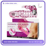 Bao Cao Su Đôn Dên Baile Tai Thỏ Rung chính hãng - có hương thơm, ôm sát cảm giác thật, chất liệu latex an toàn - giao hàng che tên kín hàng có sẵn