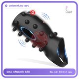 Bao Cao Su Có Gai 10 Chế Độ Rung chính hãng - có gai nổi, ôm sát cảm giác thật, chất liệu latex an toàn - giao hàng che tên kín đáo