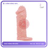 Bao Cao Su Đôn Dên Tăng Kích Thước Dương Vật Brave Man chính hãng - có gai nổi, hỗ trợ kéo dài, ôm sát cảm giác thật - giao hàng che tên kín đáo