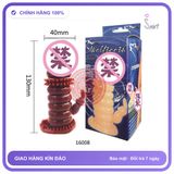 Bao Cao Su Đôn Dên Gân Gai Baile Wofltooth chính hãng - có gai nổi, có hương thơm, ôm sát cảm giác thật - giao hàng che tên kín đáo