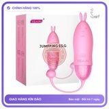 Trứng Rung Siêu Kích Thích Yeain Tai Thỏ Với chính hãng - 10 chế độ rung, sạc USB, silicone cao cấp - giao hàng che tên kín đáo