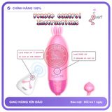 Trứng Rung Siêu Kích Thích Yeain Tai Thỏ Với chính hãng - 10 chế độ rung, sạc USB, silicone cao cấp - giao hàng che tên kín đáo