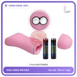 Kẹp Rung Núm Vú Sốc Điện Romantic Wave chính hãng - 7 chế độ rung, sạc USB, chống nước - giao hàng che tên kín đáo