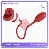 Trứng Rung Tình Yêu Lưỡi Liếm Siêu Mềm Pretty Love Aliyah chính hãng - 5 chế độ rung, sạc USB, silicone cao cấp - giao hàng che tên kín đáo