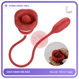 Trứng Rung Tình Yêu Lưỡi Liếm Siêu Mềm Pretty Love Aliyah chính hãng - 5 chế độ rung, sạc USB, silicone cao cấp - giao hàng che tên kín đáo