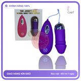 Trứng Rung Tình Yêu Nhiều Chế Độ Rung chính hãng - sạc USB, điều khiển từ xa, silicone mềm mại - giao hàng che tên kín đáo
