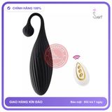 Trứng Rung Tình Yêu Nòng Nọc Rung Mạnh Mẽ Có Điều Khiền chính hãng - sạc USB, điều khiển từ xa, silicone cao cấp - giao hàng che tên kín đáo