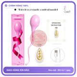 Trứng Rung Tinh Trùng Chống Thấm Nước Sạc Điện Cao Cấp chính hãng - 7 chế độ rung, sạc USB, điều khiển từ xa - giao hàng che tên kín đáo