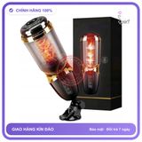 Máy rung nhấp chuyển động đẩy tới và lui Cho Nam 10 Chế Độ Xoay Thụt chính hãng - 10 chế độ rung, sạc USB, rung nhấp chuyển động đẩy tới và lui tự động - giao hàng che tên kín đáo